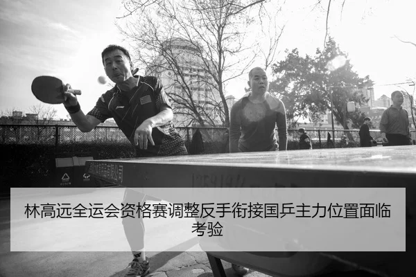 林高远全运会资格赛调整反手衔接国乒主力位置面临考验
